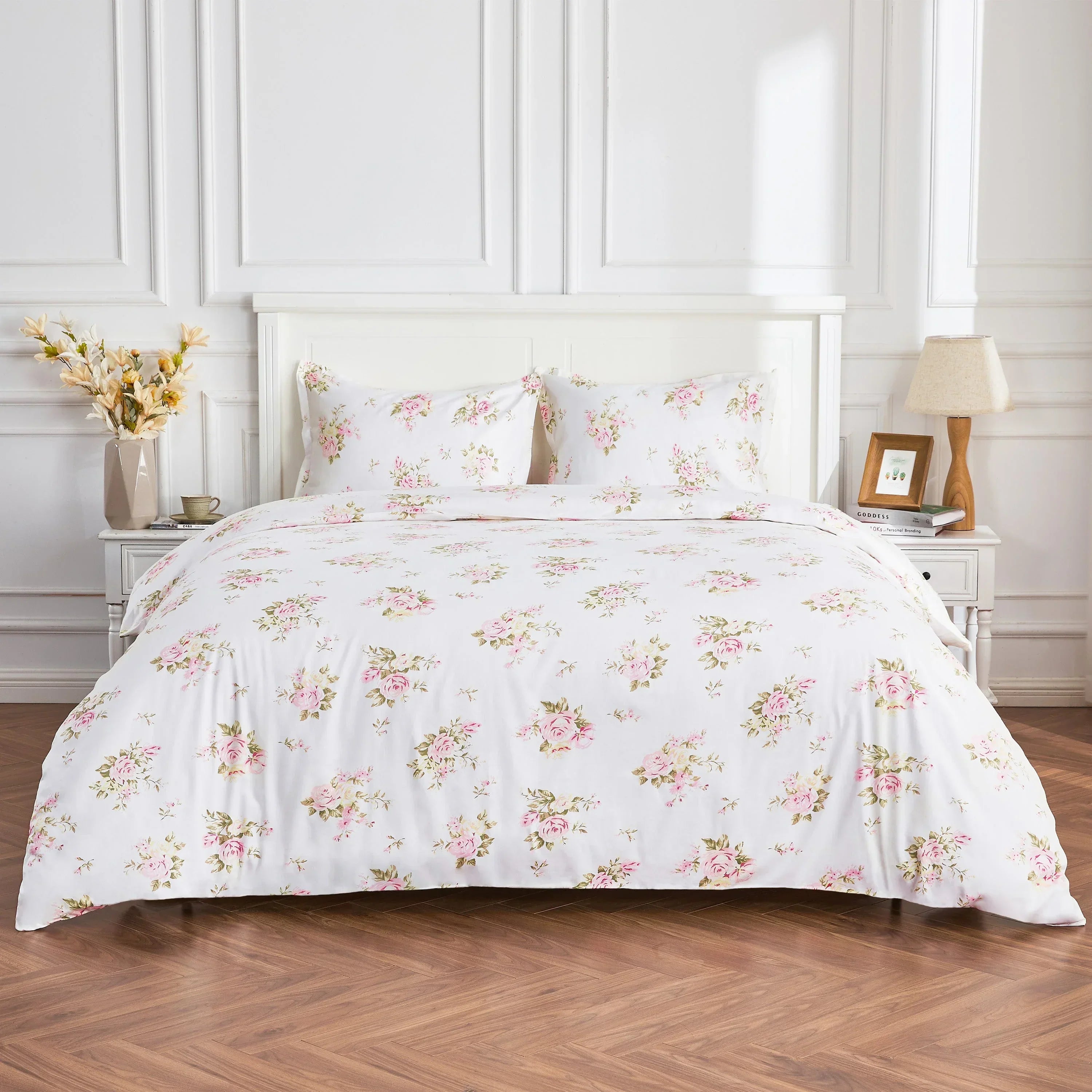 Rose Bouquet Duvet Set Mélange Home