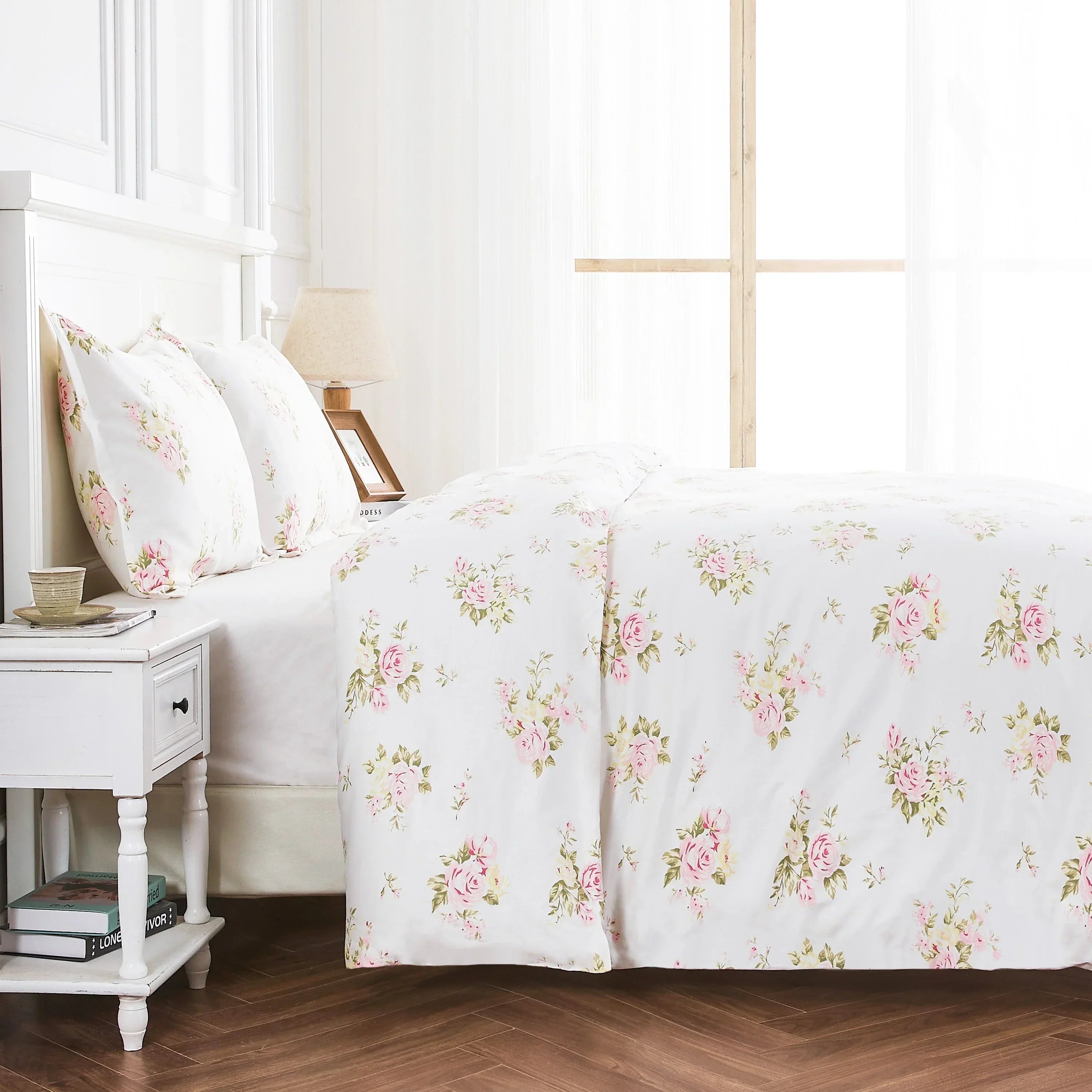 Rose Bouquet Duvet Set Mélange Home