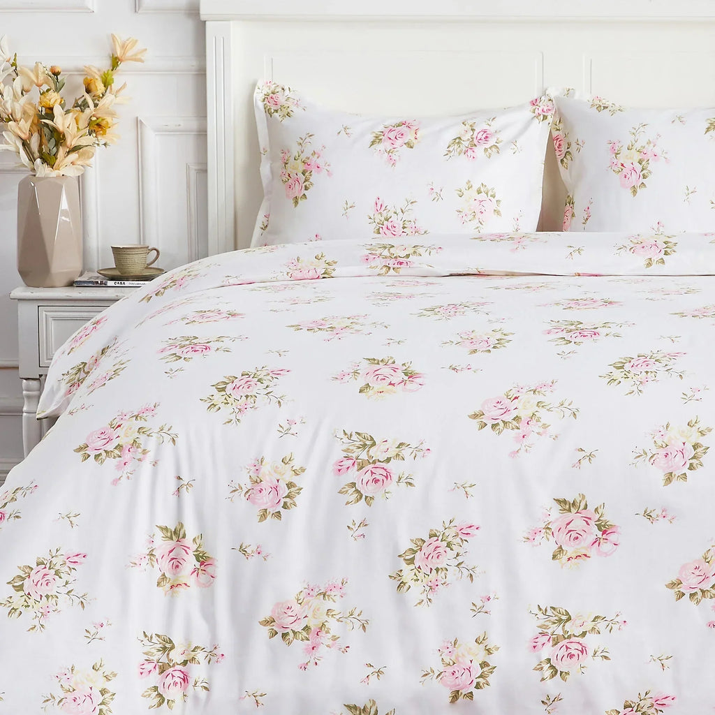 Rose Bouquet Duvet Set Mélange Home
