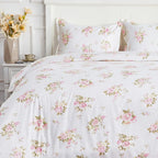 Rose Bouquet Duvet Set Mélange Home