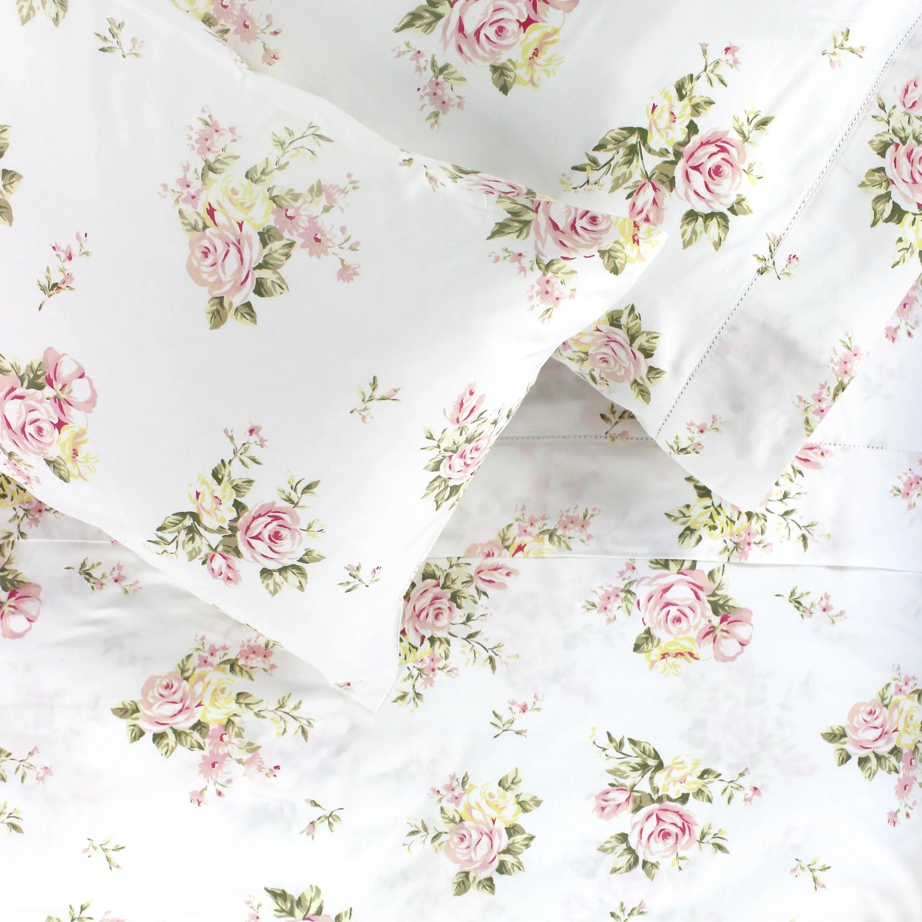 Rose Bouquet Sheet Set Mélange Home