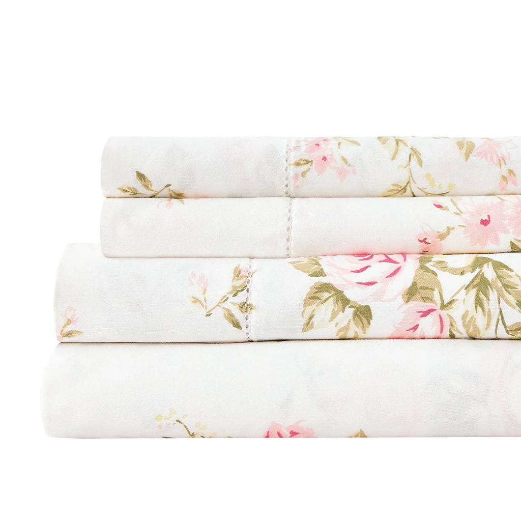 Rose Bouquet Sheet Set Mélange Home