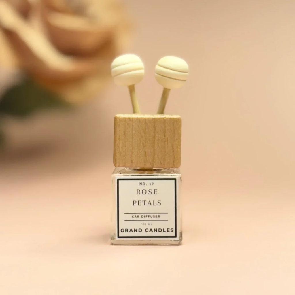 Rose Petals Car Diffuser Grand Candles LLC