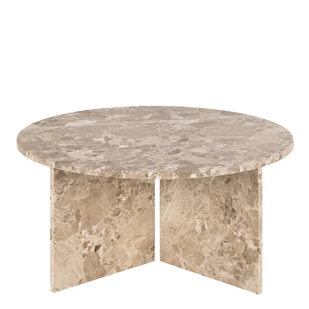 Vega Marble Coffee Table - Round, Square Or Rectangle in 3 Colour Variations House Of Avana
