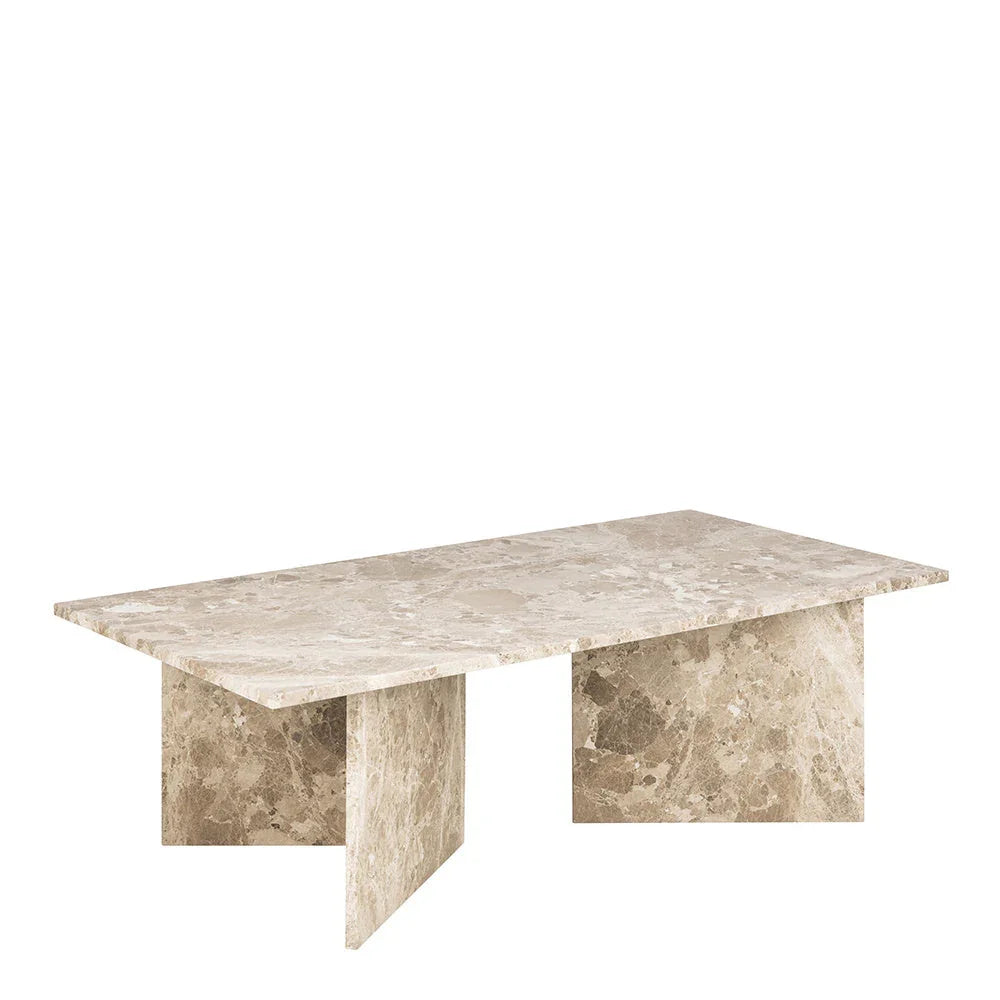 Vega Marble Coffee Table - Round, Square Or Rectangle in 3 Colour Variations House Of Avana