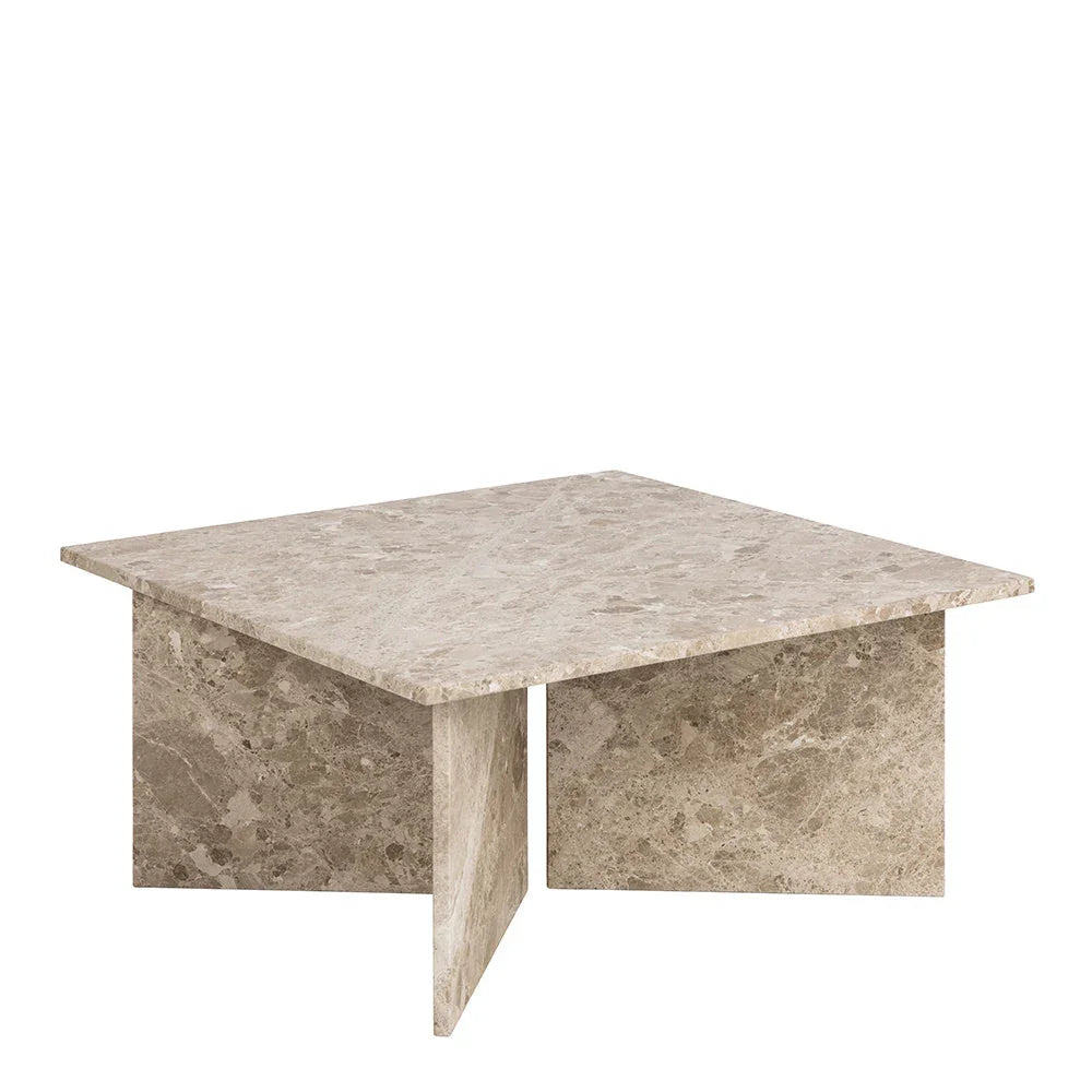 Vega Marble Coffee Table - Round, Square Or Rectangle in 3 Colour Variations House Of Avana