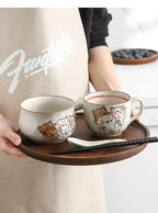 Round Wooden Tea Tray - House Of Avana