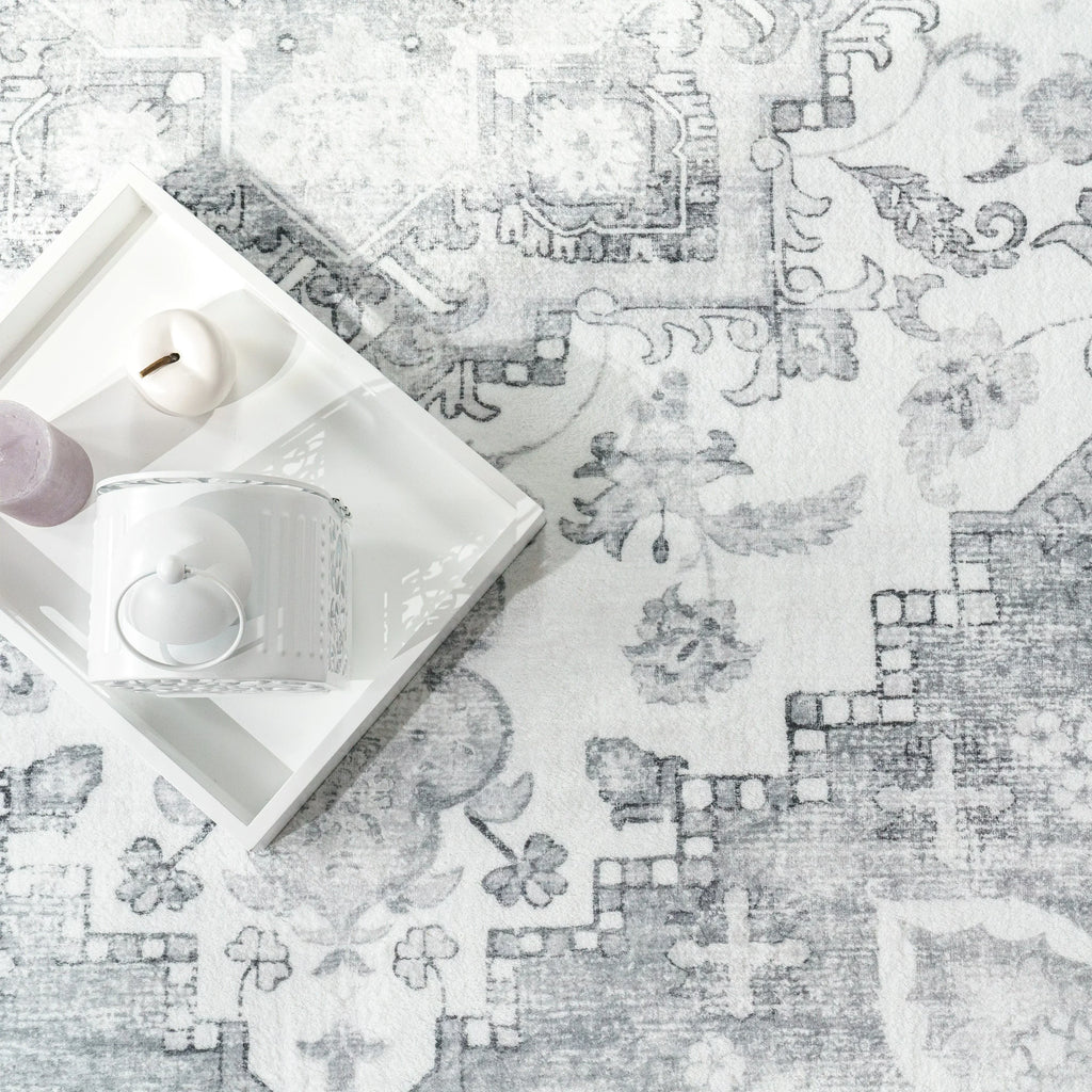 Area Rug Cambridge Faded Look with Oriental Pattern - House Of Avana