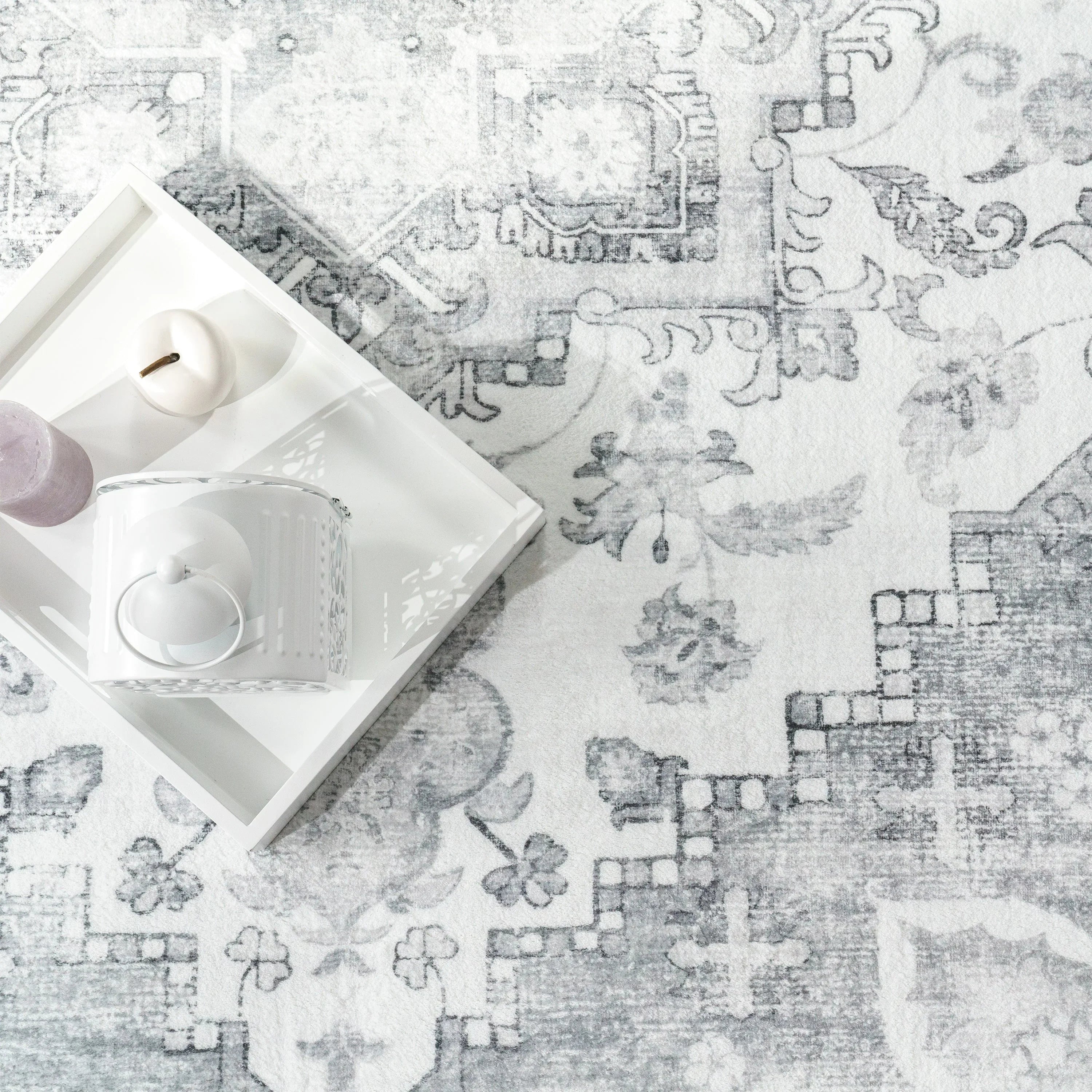 Area Rug Cambridge Faded Look with Oriental Pattern - House Of Avana