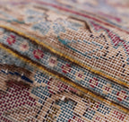 Canvello Handmade Kerman Silkroad Rug Pillows - 18"x18", lifestyle image - House Of Avana