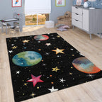 Educational Planet Earth Kids Rug - House Of Avana