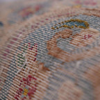 Canvello Antique Handmade Kerman Rug Pillow - 18"x18", top view - House Of Avana