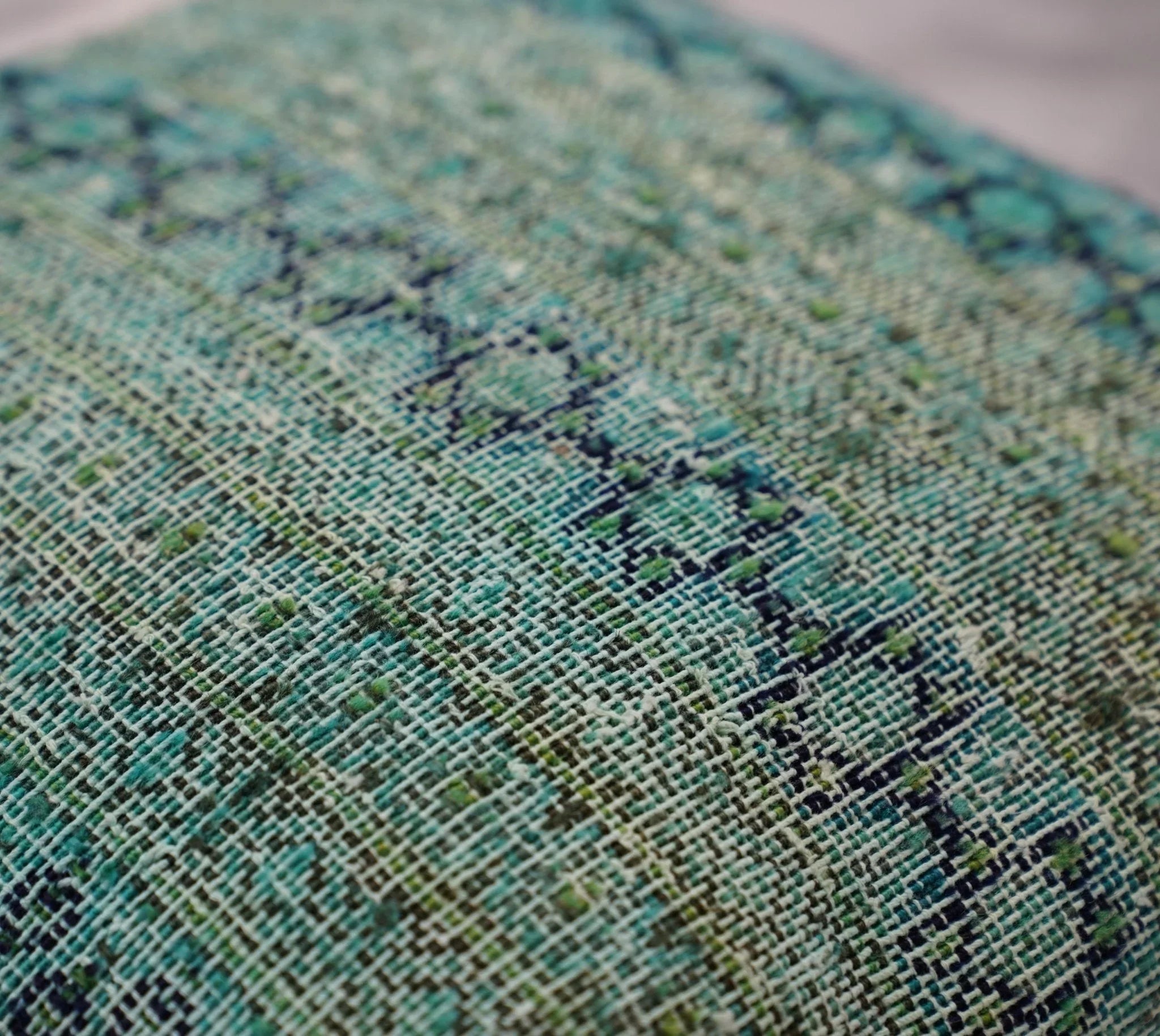 Canvello Antique Rug Sofa Cushion Pillows - 16"x16", top view - House Of Avana