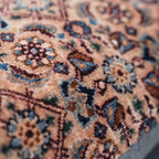 Canvello Antique Rug Silkroad Throw Pillows - 16"x24", angled view - House Of Avana