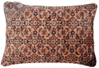 Canvello Antique Rug Silkroad Throw Pillows - 16"x24", front view - House Of Avana
