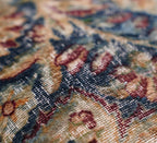 Canvello Kerman Rug Silkroad Throw Pillows - 18"x18", side view - House Of Avana