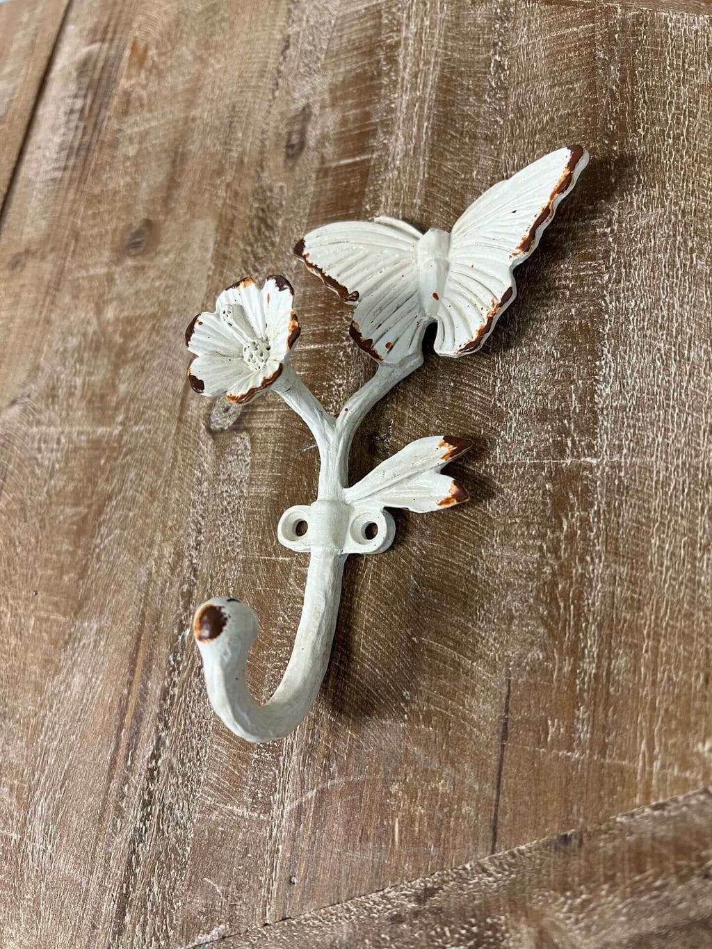 Rustic Cottagecore Butterfly Wall Hook - House Of Avana