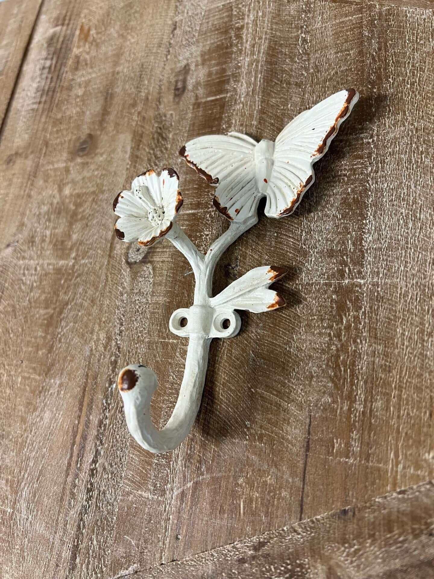 Rustic Cottagecore Butterfly Wall Hook - House Of Avana
