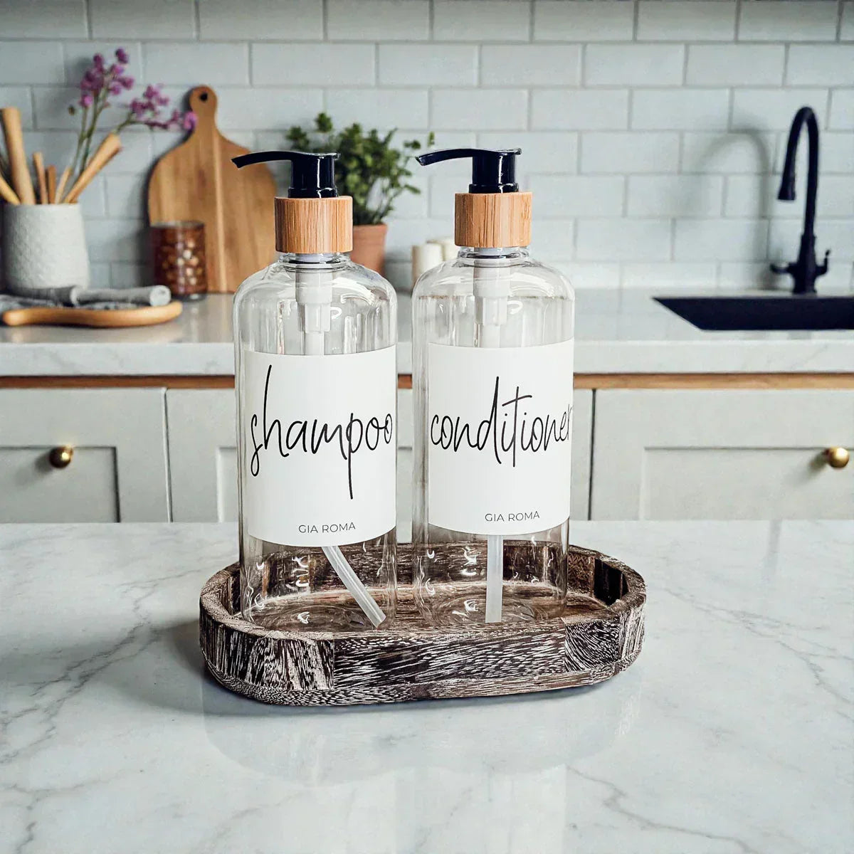 Rustic Wood Tray