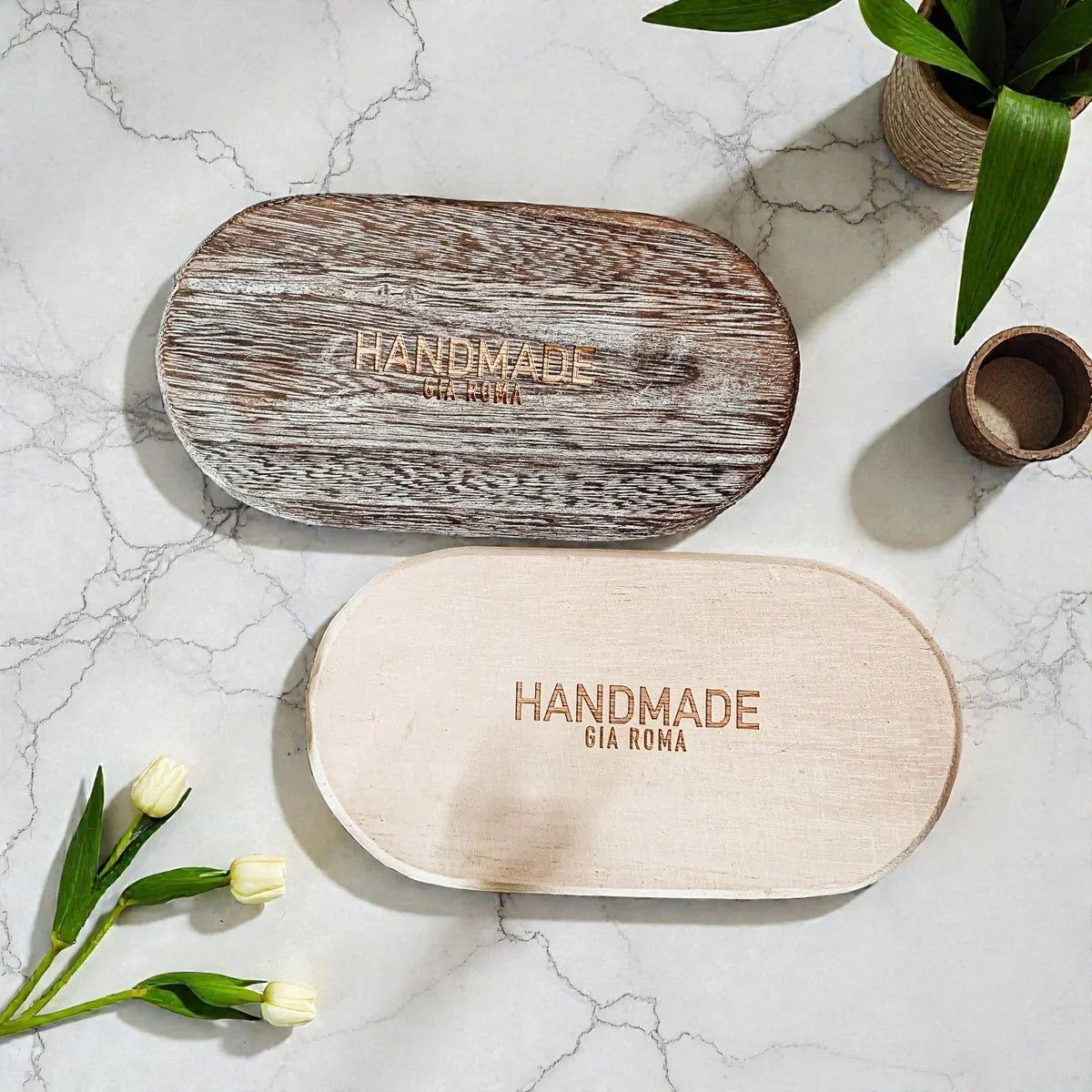 Rustic Wood Tray