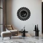 Sacred Muhammad Metal Wall Art - Elegant Islamic Calligraphy Decor - KAF070 Peony Atelier
