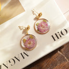 "Sakura Dream" Real Cherry Blossom Earrings