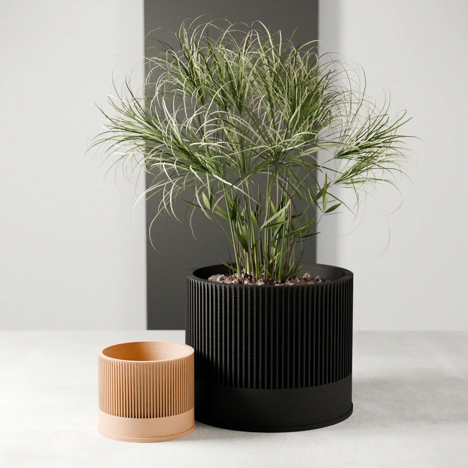 Sakura Planter, back view - House Of Avana