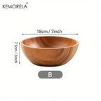 Salad Bowl - Anti-Scalding Wooden Large