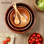 Salad Bowl - Anti-Scalding Wooden Large