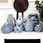 Samira Blue Vases Gia Roma