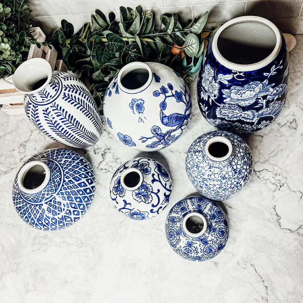 Samira Blue Vases Gia Roma