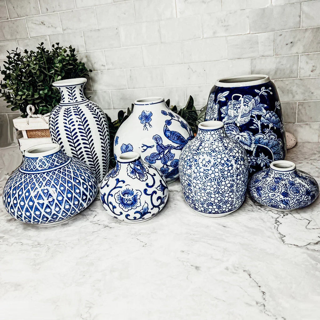 Samira Blue Vases Gia Roma