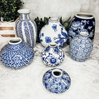 Samira Blue Vases Gia Roma