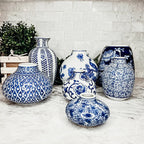 Samira Blue Vases Gia Roma