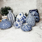 Samira Blue Vases Gia Roma