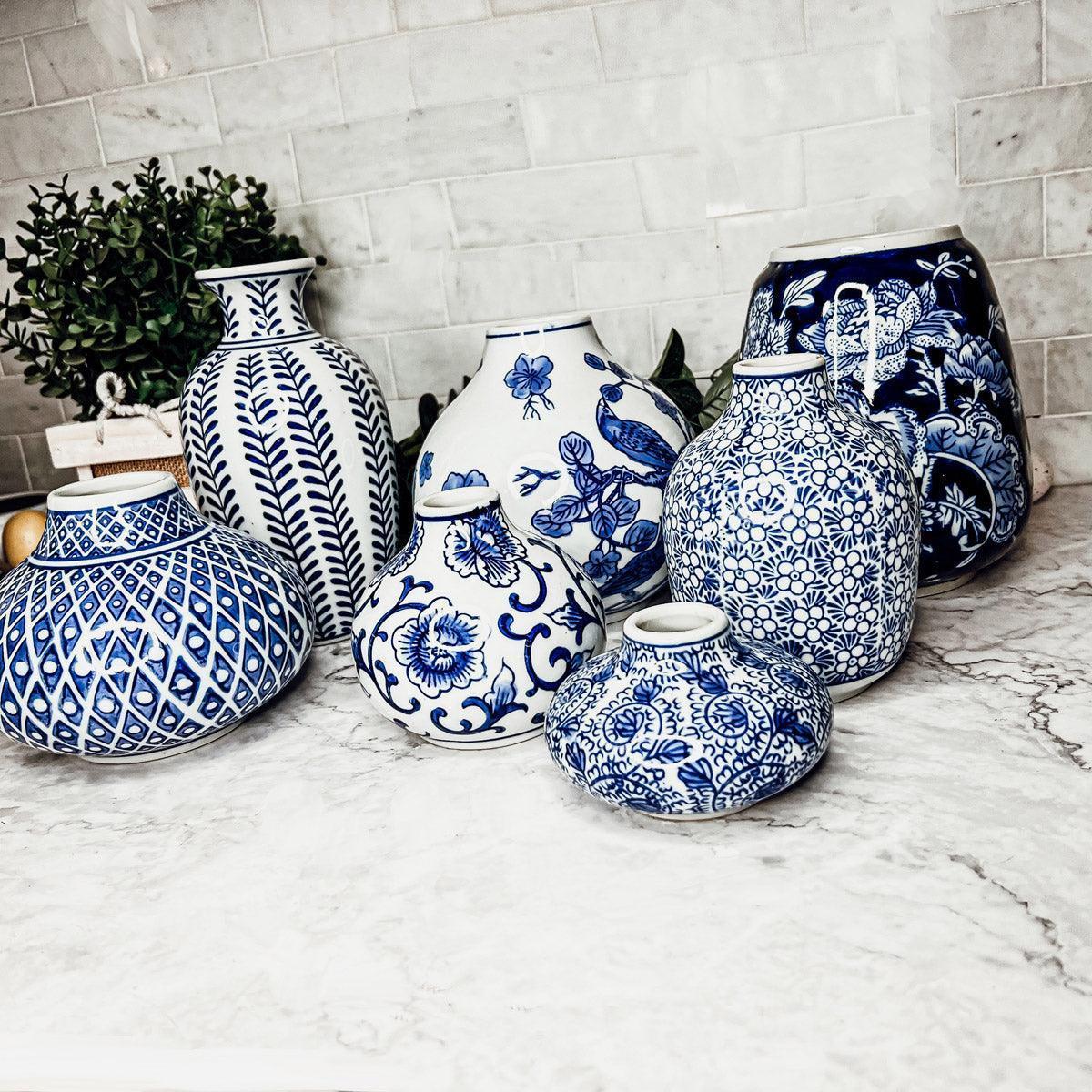 Samira Blue Vases Gia Roma