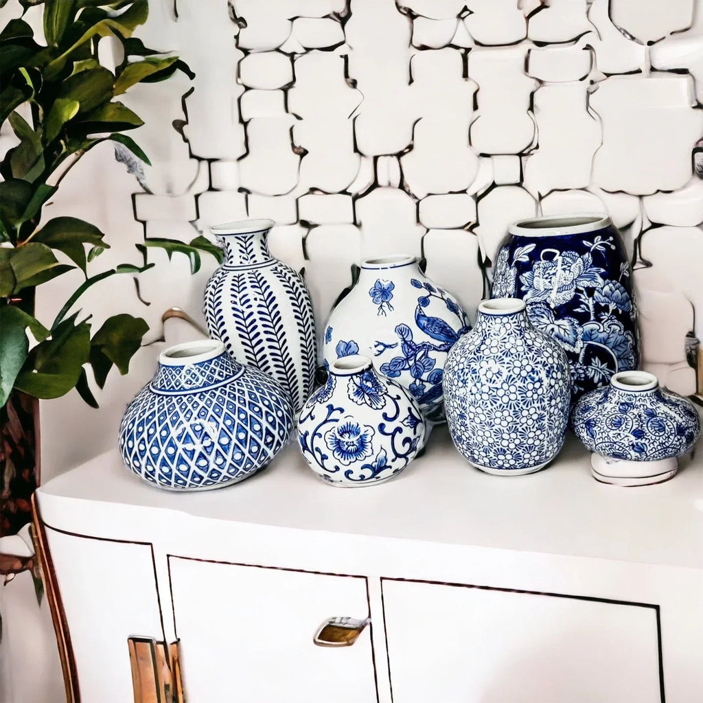 Samira Blue Vases Gia Roma