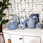 Samira Blue Vases Gia Roma