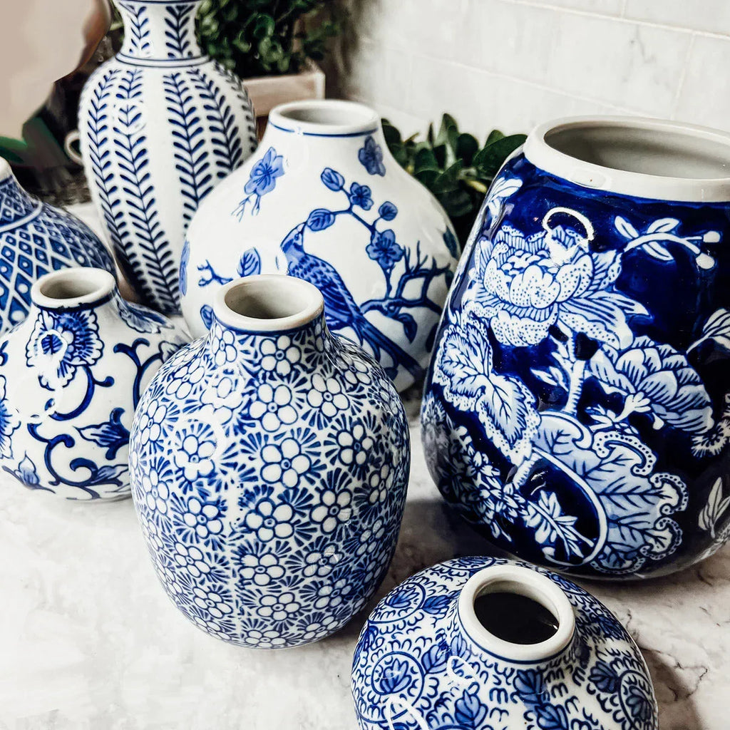 Samira Blue Vases Gia Roma