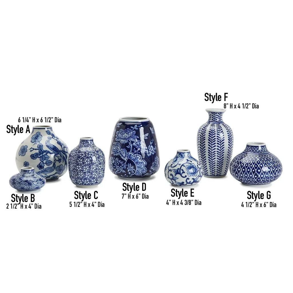 Samira Blue Vases Gia Roma