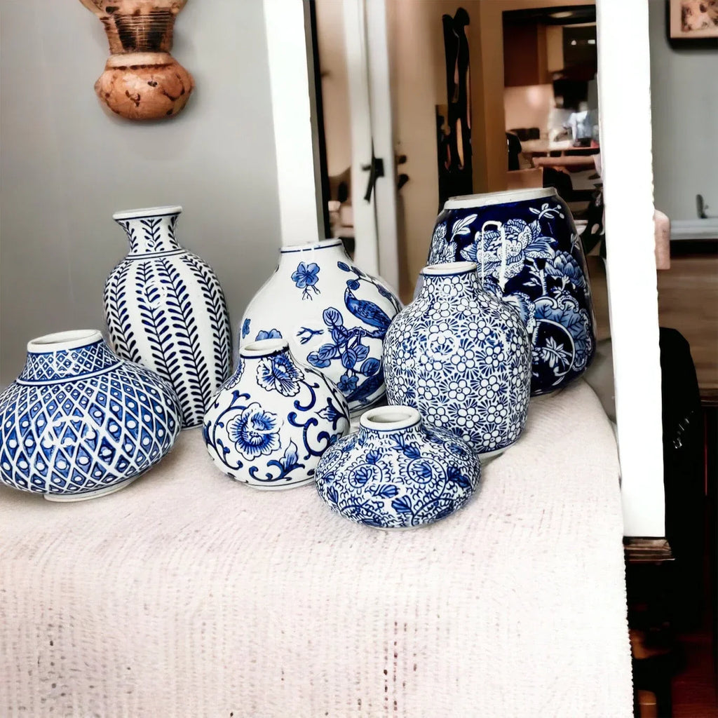 Samira Blue Vases Gia Roma