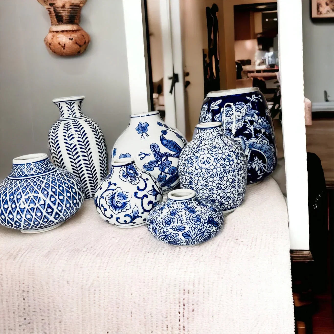 Samira Blue Vases Gia Roma