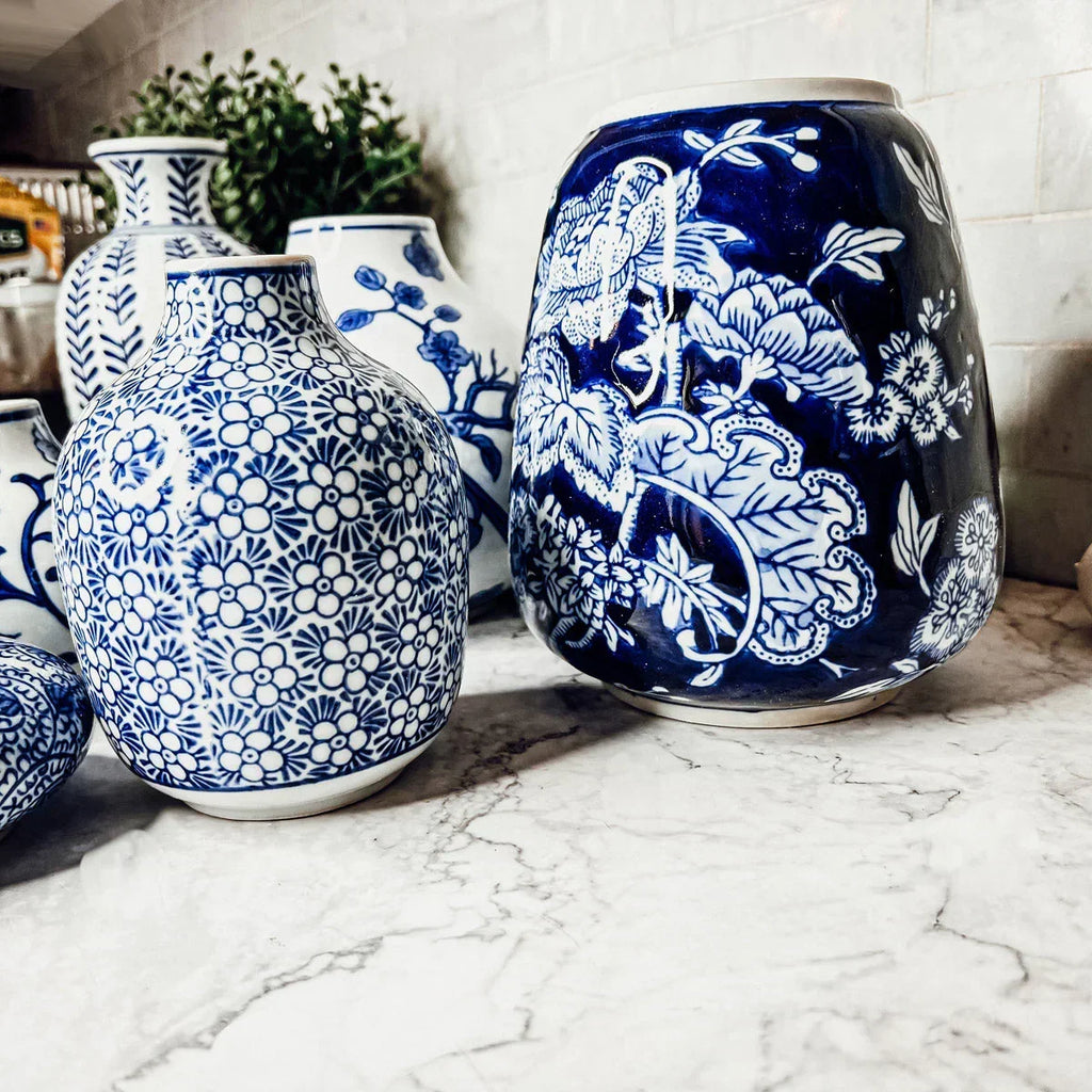 Samira Blue Vases Gia Roma