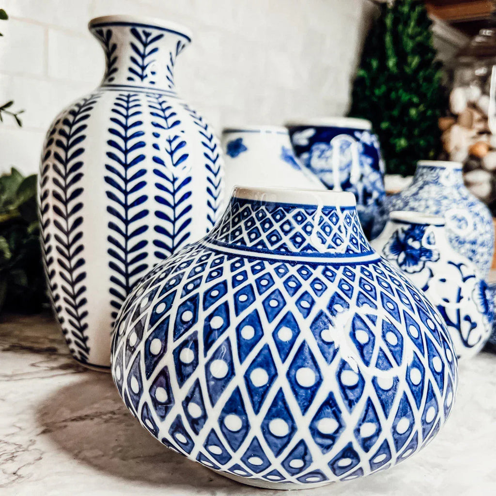 Samira Blue Vases Gia Roma