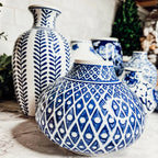 Samira Blue Vases Gia Roma