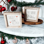 Santa's Helper Sign Gia Roma