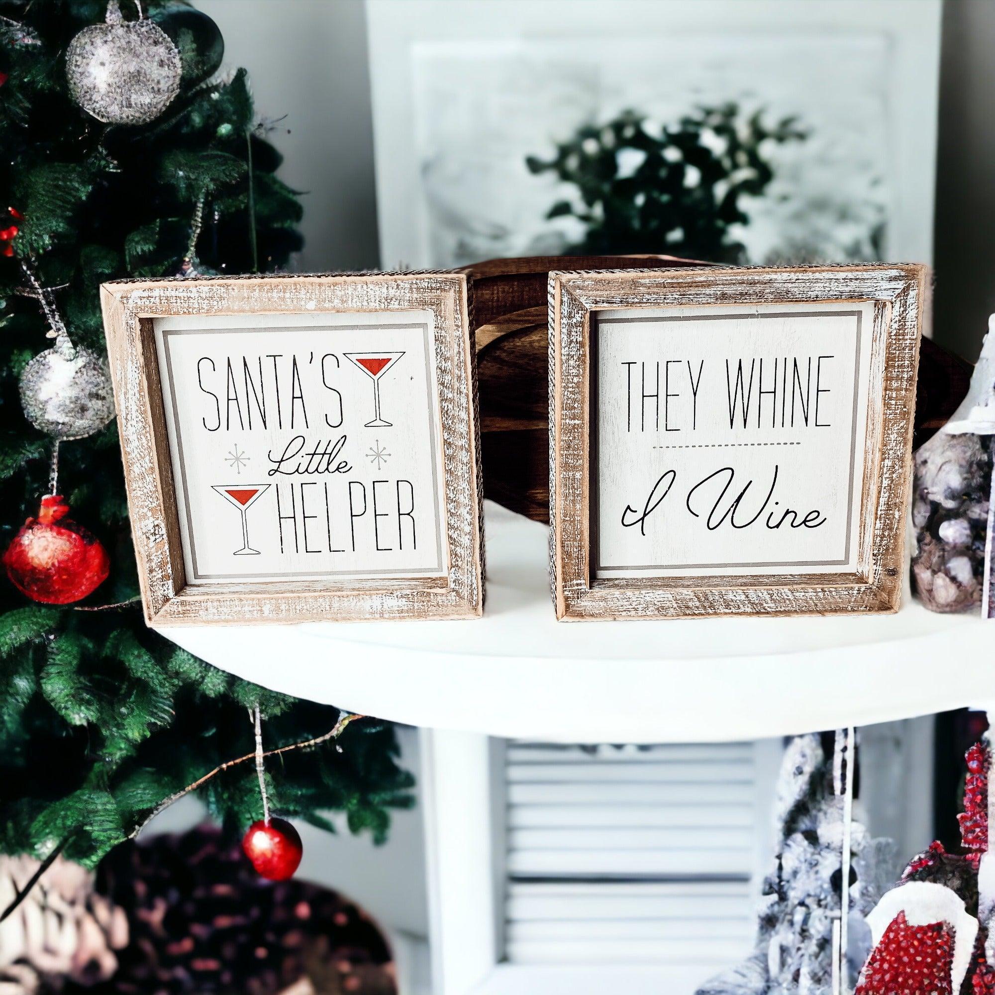 Santa's Helper Sign Gia Roma