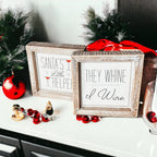 Santa's Helper Sign Gia Roma