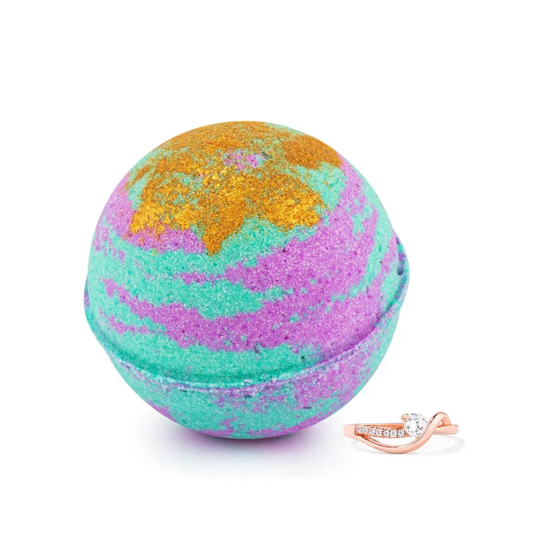 Santal Vanilla 10oz Jewelry Bath Bomb JewelScent