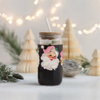 Vintage Pink Santa 17oz